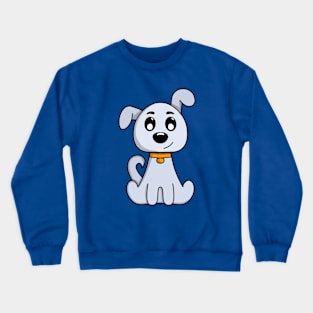 A Cute Dog for Who Loves Puppies Crewneck Sweatshirt